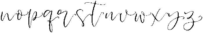 Swashes otf (400) Font LOWERCASE
