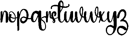 Sweater Regular otf (400) Font LOWERCASE