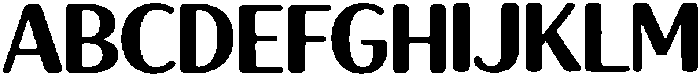 Sweet Alphabet Regular otf (400) Font UPPERCASE
