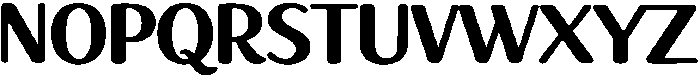 Sweet Alphabet Regular otf (400) Font UPPERCASE