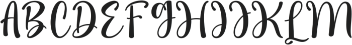 Sweet Barbrown Regular ttf (400) Font UPPERCASE