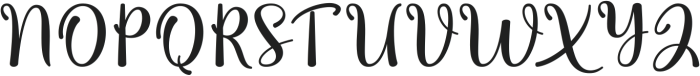 Sweet Barbrown Regular ttf (400) Font UPPERCASE