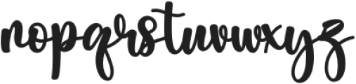 Sweet Bestie otf (400) Font LOWERCASE