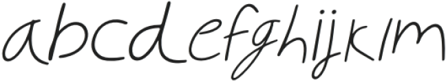 Sweet Birdy Italic otf (400) Font LOWERCASE