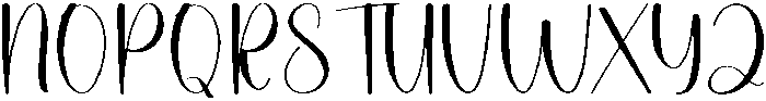 Sweet Birthday Regular otf (400) Font UPPERCASE