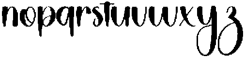 Sweet Birthday Regular otf (400) Font LOWERCASE