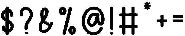 Sweet Boho Regular otf (400) Font OTHER CHARS