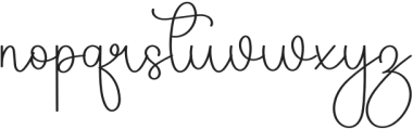 Sweet Butterfly Regular otf (400) Font LOWERCASE