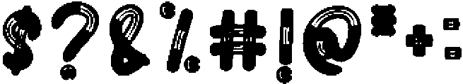 Sweet Candy Regular otf (400) Font OTHER CHARS