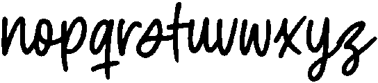 Sweet Chocolate otf (400) Font LOWERCASE