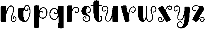 Sweet Christmas otf (400) Font LOWERCASE