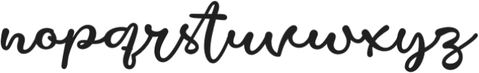 Sweet Croosh Regular otf (400) Font LOWERCASE