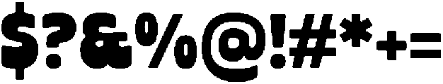 Sweet Crunch Regular ttf (400) Font OTHER CHARS