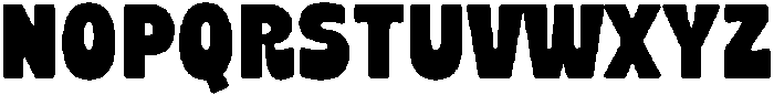 Sweet Crunch Regular ttf (400) Font UPPERCASE