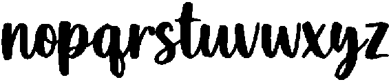 Sweet Daisy Smooth otf (400) Font LOWERCASE