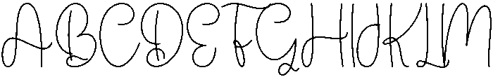 Sweet Darling Regular otf (400) Font UPPERCASE