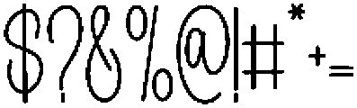 Sweet Delicious Regular otf (400) Font OTHER CHARS