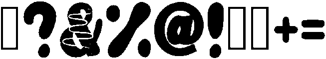 Sweet Donut Regular otf (400) Font OTHER CHARS