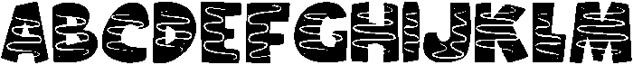 Sweet Donut Regular otf (400) Font UPPERCASE