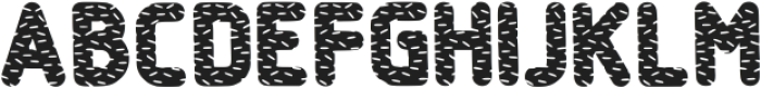 Sweet Donut Regular otf (400) Font UPPERCASE