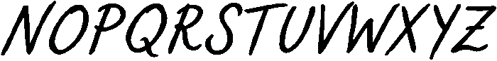 Sweet Friday Thing Bold Oblique Caps otf (100) Font UPPERCASE