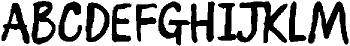 Sweet Gelato Alt Regular otf (400) Font UPPERCASE