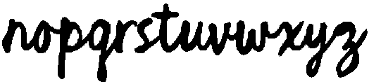 Sweet Gelato Alt Regular otf (400) Font LOWERCASE