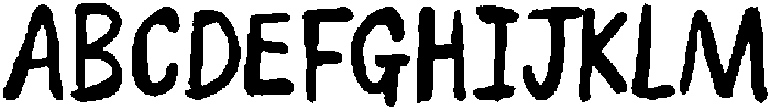 Sweet Gelato Regular otf (400) Font UPPERCASE