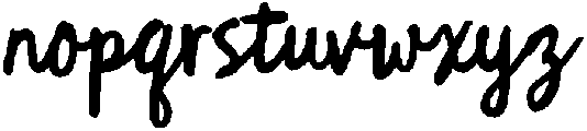 Sweet Gelato Regular otf (400) Font LOWERCASE