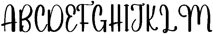 Sweet Home Regular otf (400) Font UPPERCASE