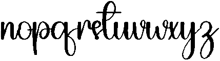 Sweet Home Regular otf (400) Font LOWERCASE