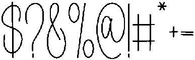 Sweet Kimberly Regular otf (400) Font OTHER CHARS