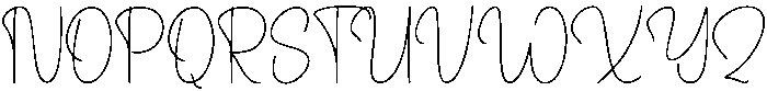 Sweet Kimberly Regular otf (400) Font UPPERCASE