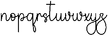 Sweet Kimberly Regular otf (400) Font LOWERCASE