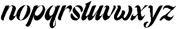 Sweet Magnolia Regular otf (400) Font LOWERCASE