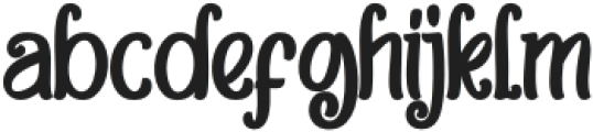 Sweet Peas otf (400) Font LOWERCASE