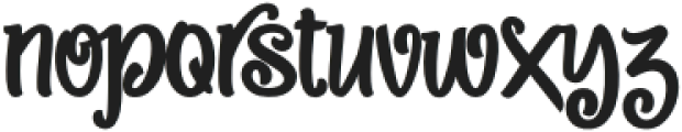 Sweet Peas otf (400) Font LOWERCASE