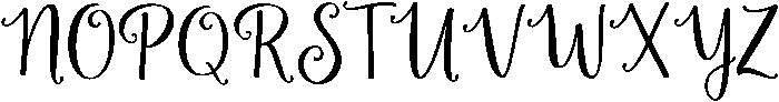 Sweet Peony Regular otf (400) Font UPPERCASE