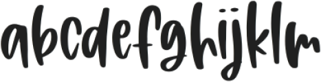 Sweet Poetry otf (400) Font LOWERCASE