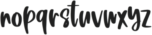 Sweet Poetry otf (400) Font LOWERCASE