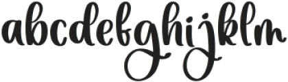 Sweet Rabbit otf (400) Font LOWERCASE