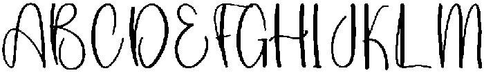 Sweet Rainbow Regular otf (400) Font UPPERCASE