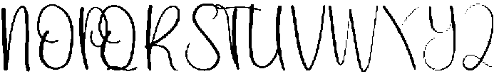 Sweet Rainbow Regular otf (400) Font UPPERCASE