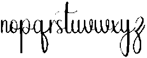 Sweet Rainbow Regular otf (400) Font LOWERCASE