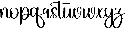 Sweet Regular otf (400) Font LOWERCASE