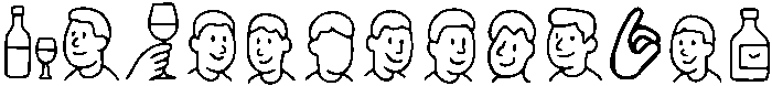 Sweet Roast Line art otf (400) Font UPPERCASE