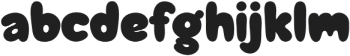 Sweet Rock Retro Regular otf (400) Font LOWERCASE