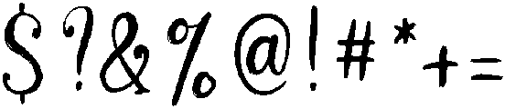 Sweet Tea Regular otf (400) Font OTHER CHARS