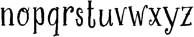 Sweet Tea Regular otf (400) Font LOWERCASE