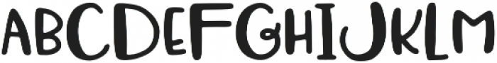 Sweet and Silly otf (400) Font UPPERCASE